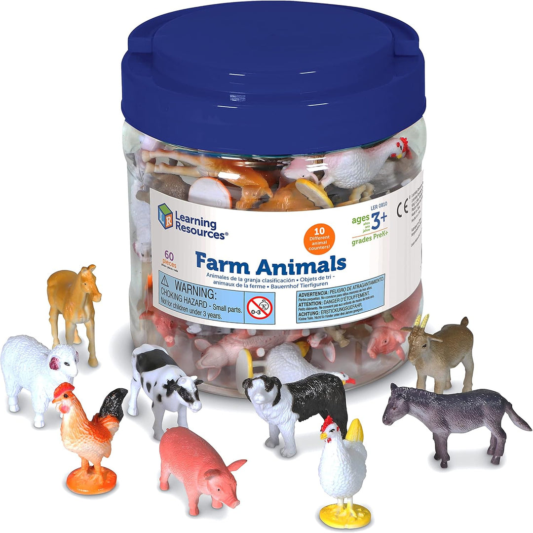 Learning Resources Farm Animal Counters
