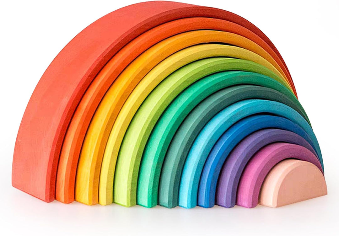 AVDAR Wooden Rainbow Stacker